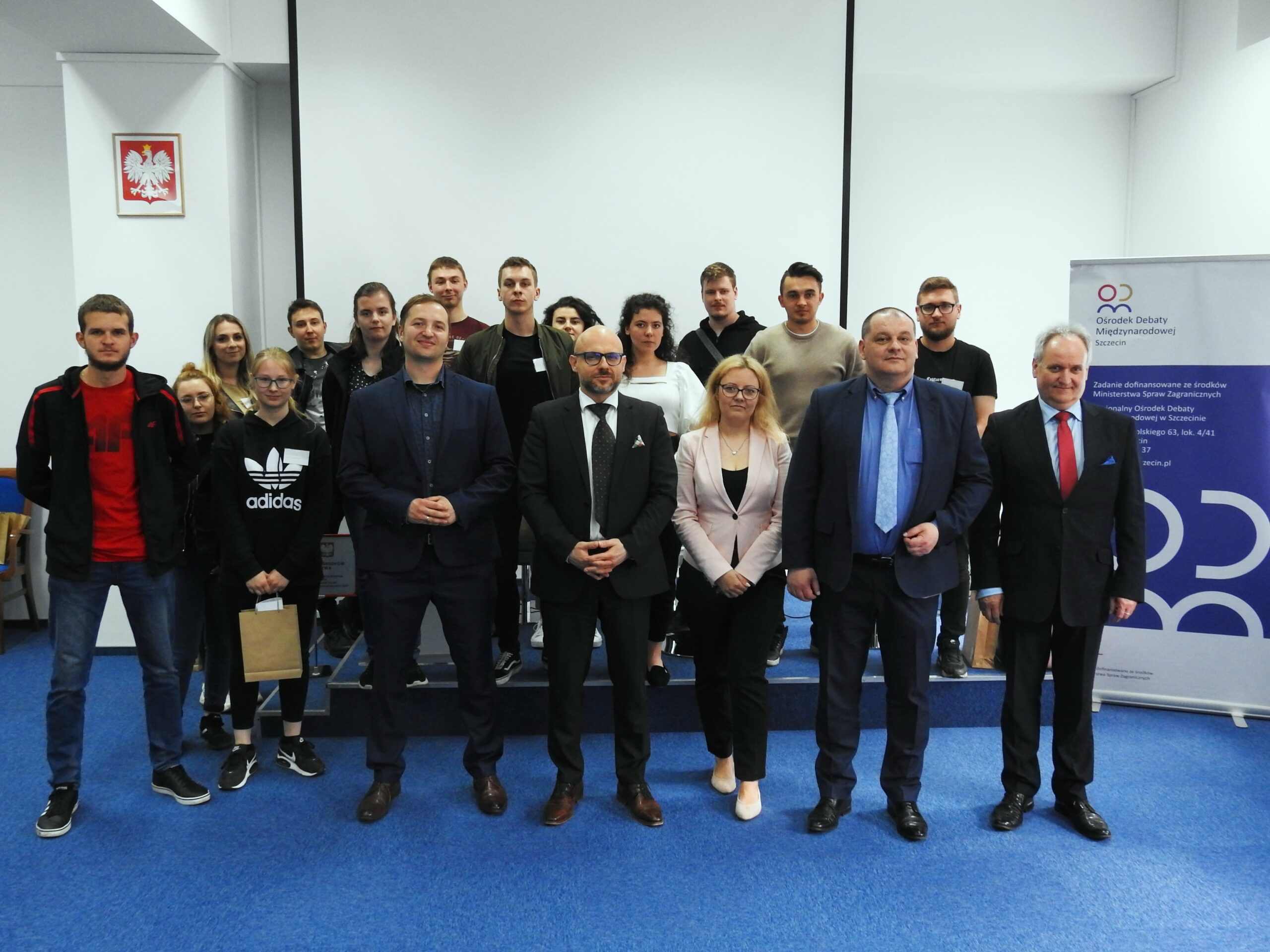 Inauguracja serii spotkań Szczecińskiej Akademii Dyplomatycznej RODM w INoPiB