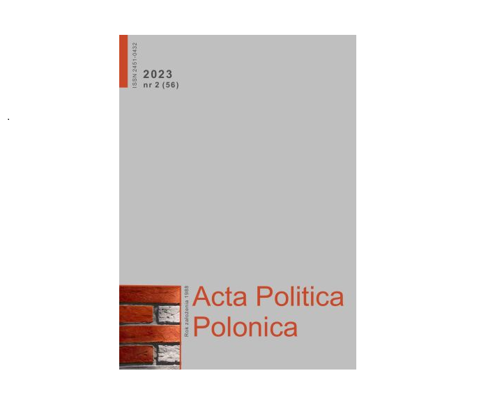 Nowy numer „Acta Politica Polonica”!