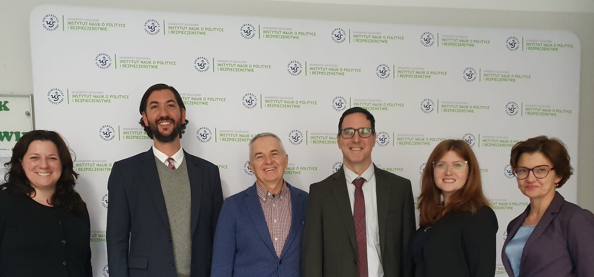 Peter Neisuler i trójka przedstawicieli Ambasady USA w Warszawie w INOPIB!