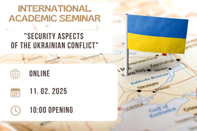 Międzynarodowe Seminarium Naukowe pt. „Security Aspects of the Ukrainian Conflict”