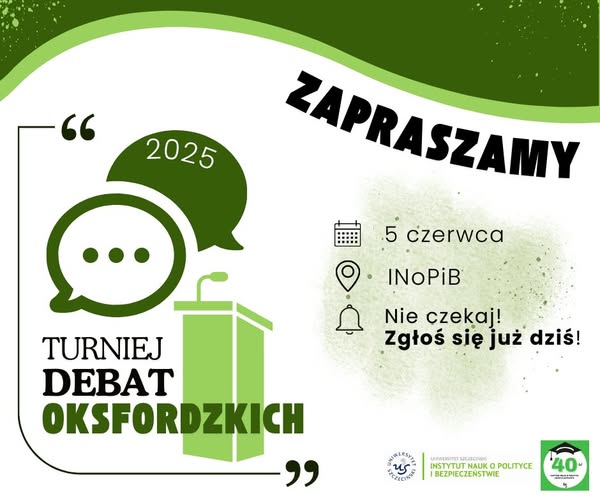 Turniej Debat Oksfordzkich!
