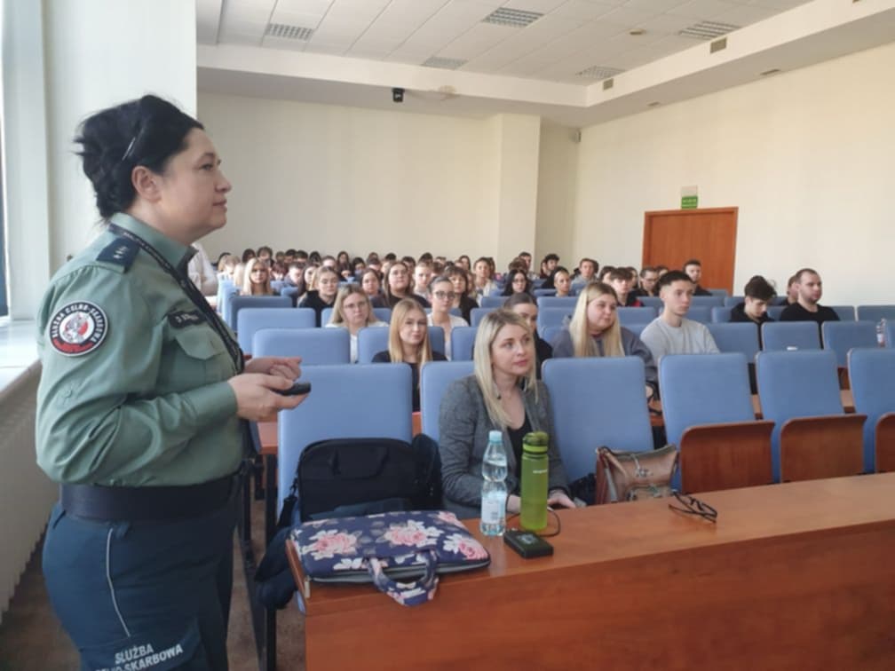 Spotkanie z ekspertkami Służby Celno- Skarbowej.