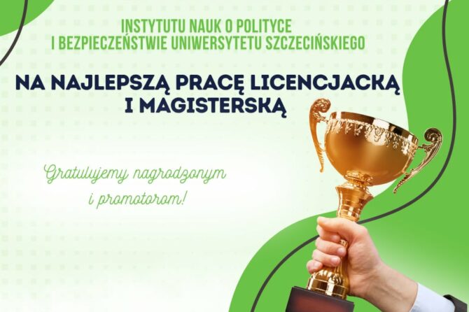 Wyniki V edycji konkursu INoPiB na najlepszą pracę licencjacką i magisterską