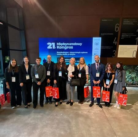 XXI Międzynarodowy Kongres „Kryminalistyka i ekspertologia sądowa: nauka, studia, praktyka” z udziałem naszych studentów!