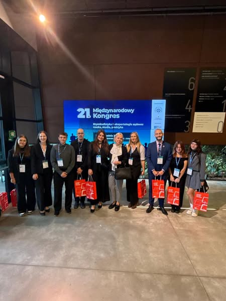 XXI Międzynarodowy Kongres „Kryminalistyka i ekspertologia sądowa: nauka, studia, praktyka” z udziałem naszych studentów!