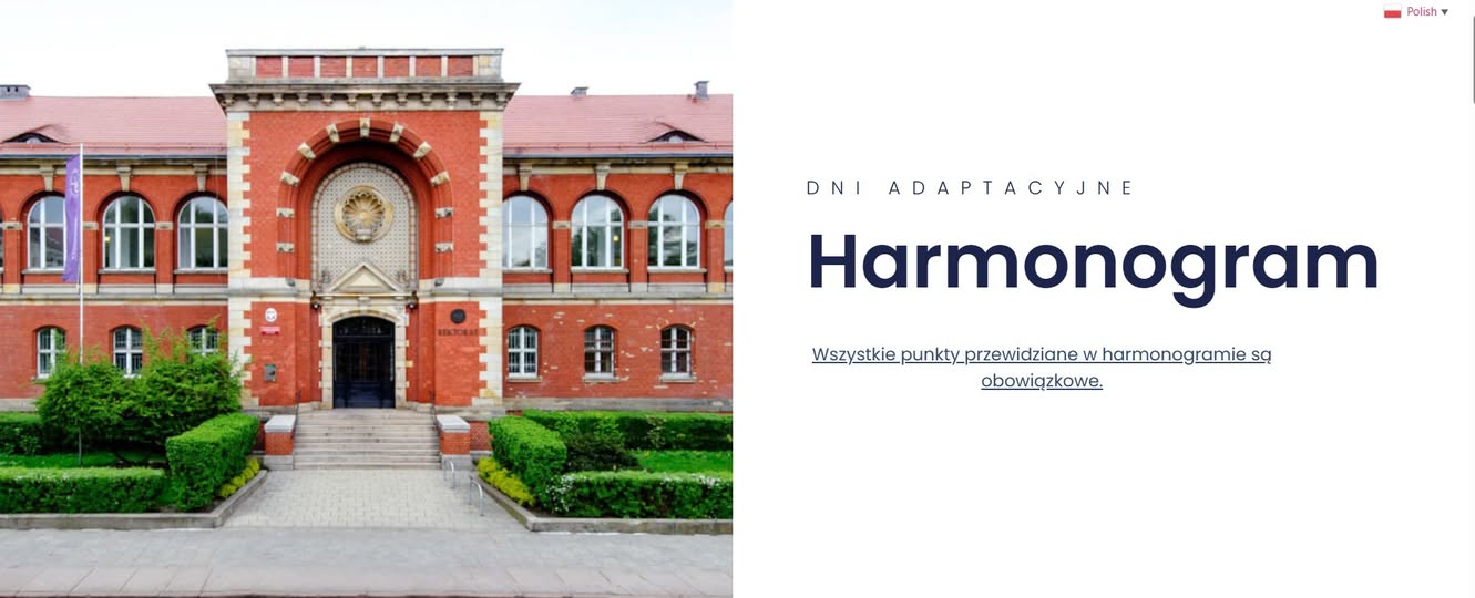 Dni adaptacyjne 2025!