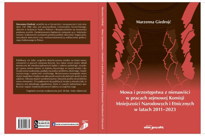 Monografia dr hab. prof. US Marzenny Giedrojć!