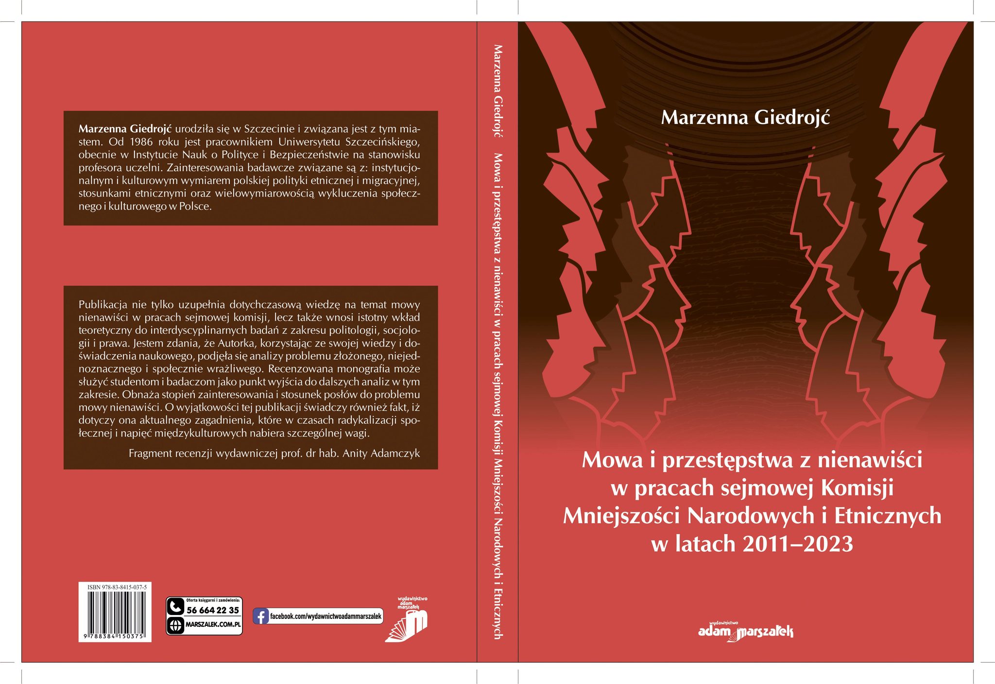 Monografia dr hab. prof. US Marzenny Giedrojć!