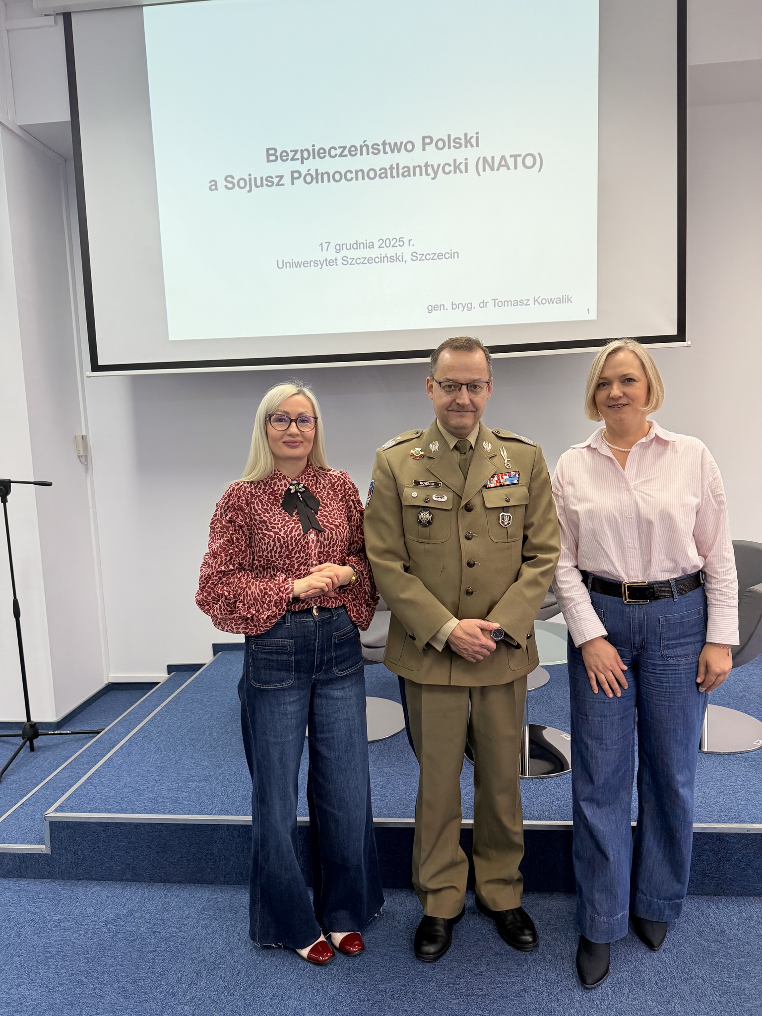 Wizyta generała brygady dra Tomasza Kowalika