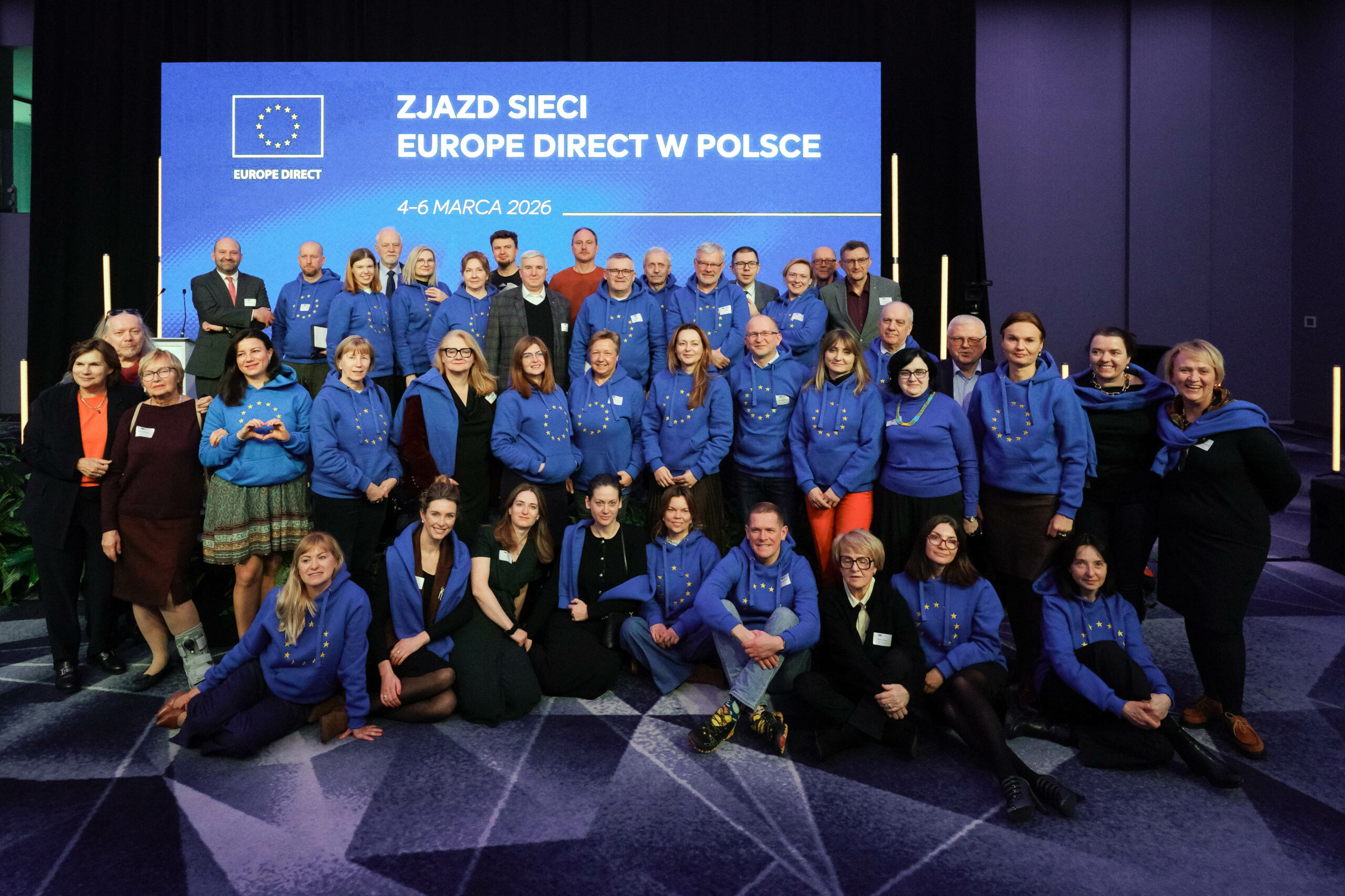 Dr Marta Szulc na zjeździe sieci Europe Direct w Serocku