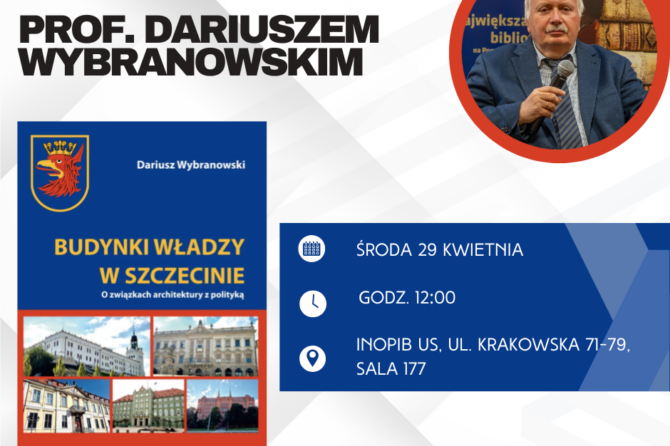 Spotkanie autorskie z prof. Dariuszem Wybranowskim