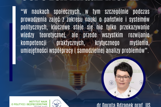 Od teorii do praktyki – innowacyjne metody w dydaktyce szkoły wyższej na przykładzie nauki o państwie i systemach politycznych