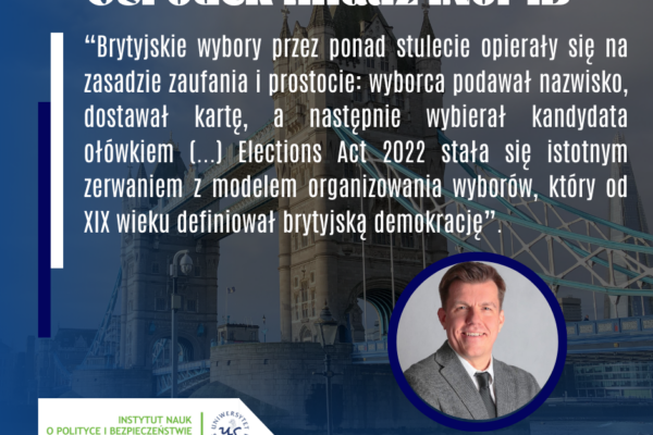 Koniec brytyjskiego wyjątku. Elections Act i światowa debata o potwierdzaniu tożsamości wyborców