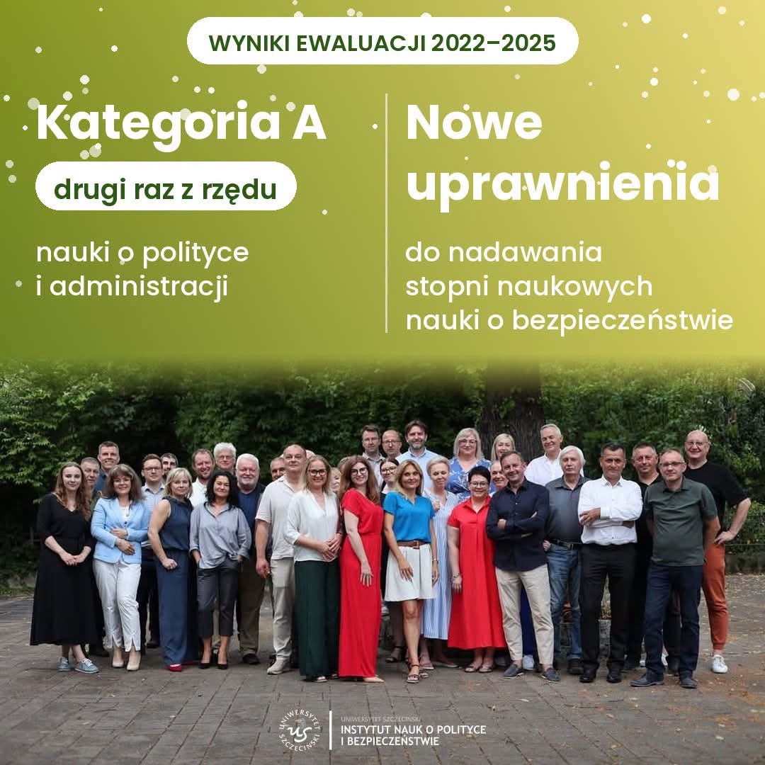 Wyniki ewaluacji jakości działalności naukowej!