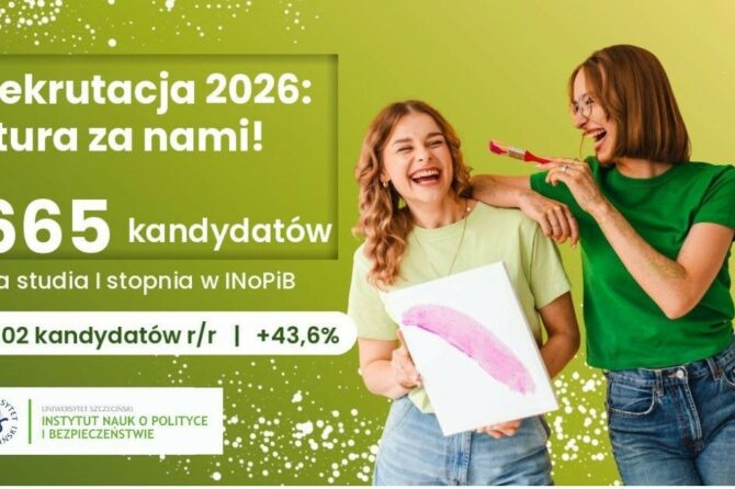 Bardzo dobre wyniki rekrutacji w INoPiB!