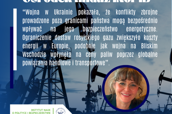 Dwie wojny, jedna podatność: bezpieczeństwo energetyczne Unii Europejskiej