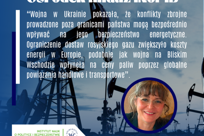 Dwie wojny, jedna podatność: bezpieczeństwo energetyczne Unii Europejskiej