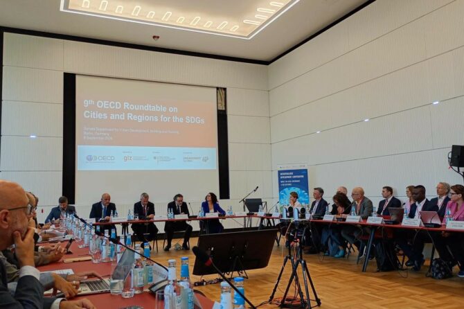 Dr Mateusz Smolaga wziął udział w „9th OECD Roundtable on Cities and Regions for the SDGs”!
